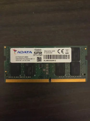 Memória Ram 16GB DDR4 Notebook 3.200Mhz
