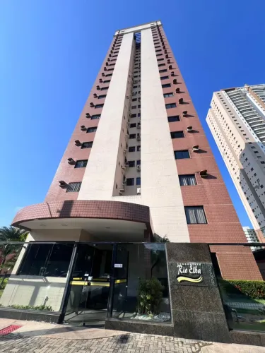 * Apto mobiliado com 03 suítes para locação no Ed Rio Elba