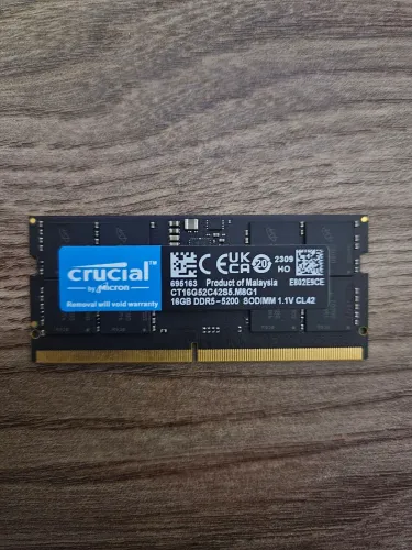 Memoria RAM Crucial DDR5 5200mhz notebook