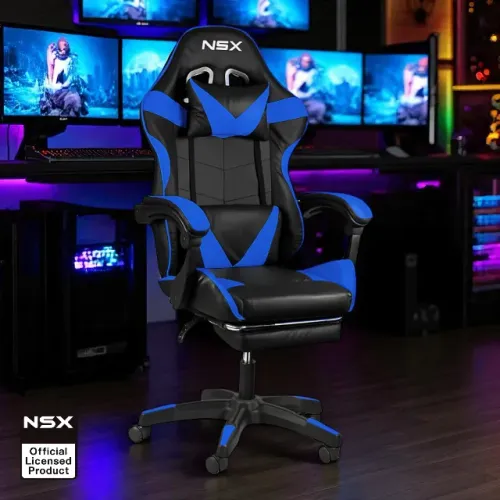 Loja da Fábrica - Cadeira Gamer - Azul