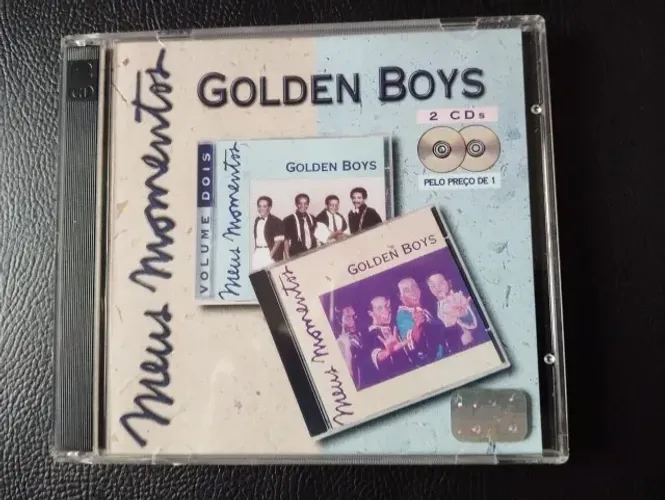 2 CD's Golden Boys: Meus Momentos vols. 1 e 2 - Todos os grandes sucessos da banda! Novo!!