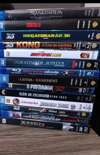 Blu Ray 3D 20 unidades.