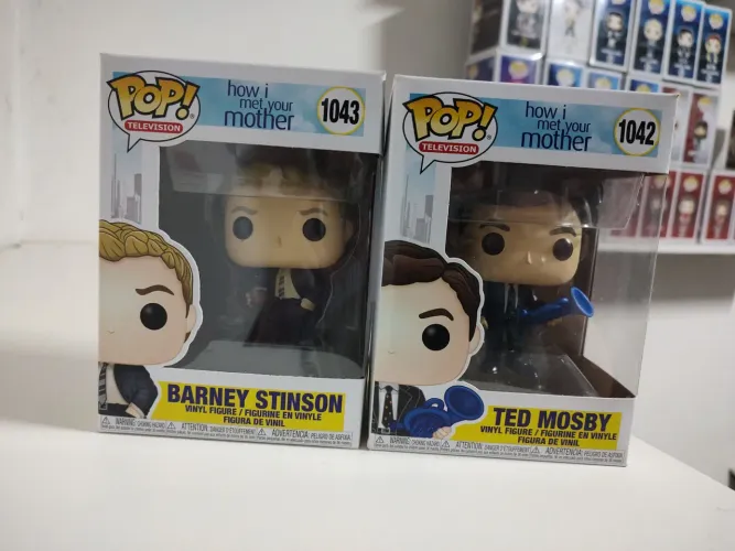 Lote de Funko Pop da série How I Met Your Mother