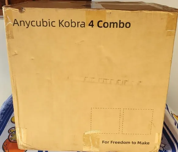ANYCUBIC KOBRA 4 COMBO. NOVA!!! LACRADA!!