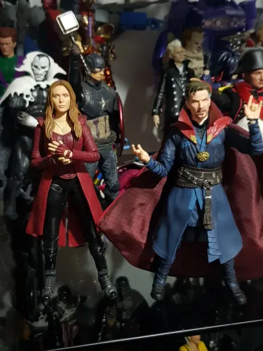 Sh figuarts Bandai Wanda e Doutor estranho 