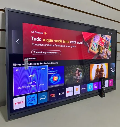 TV LG 43 POLEGADAS SMART WIFI COMPLETA SEMINOVA !