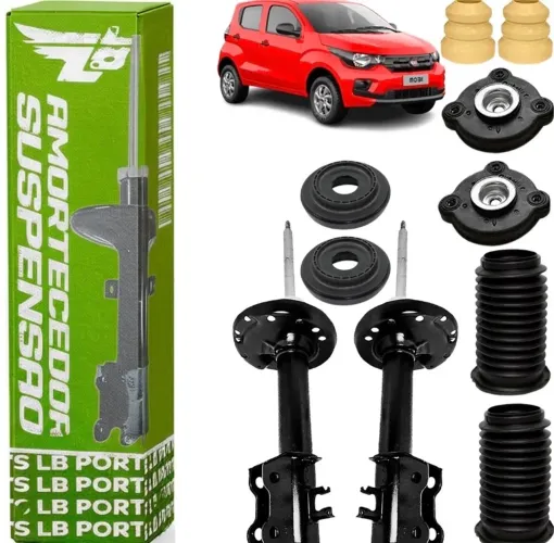 Kit completo amortecedor dianteiro- compatível Fiat mobi 2017