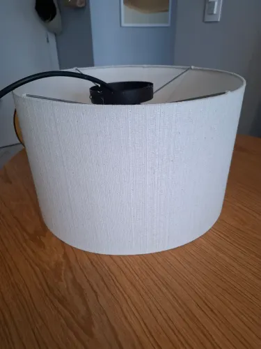 Pendente,lustre Tecido Linho