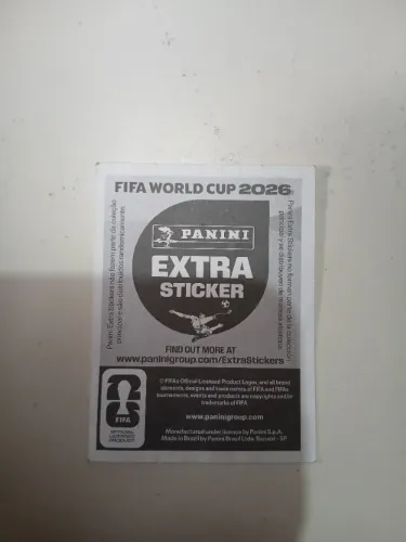 Figurinha extra sticker cristiano ronaldo regular 2026