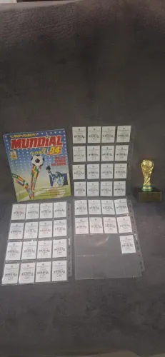 Kit Set Completo figurinhas Copa do mundo de 1994 + Album vazio