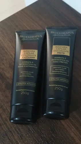 Máscara tonalizante para cabelos brancos