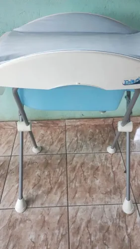 Banheira com suporte e trocador Burigotto 