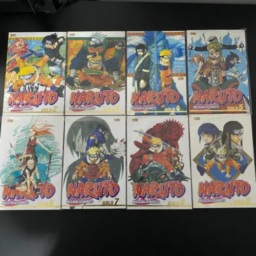 Naruto Gold Original - 17 Volumes - Estado Impecável