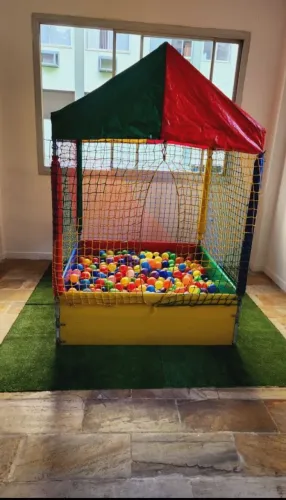 Casinha de bolinhas