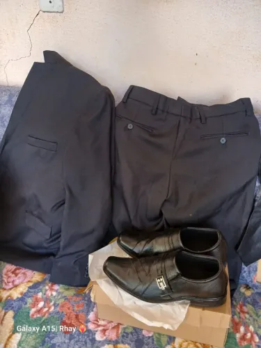 Terno preto + sapado 