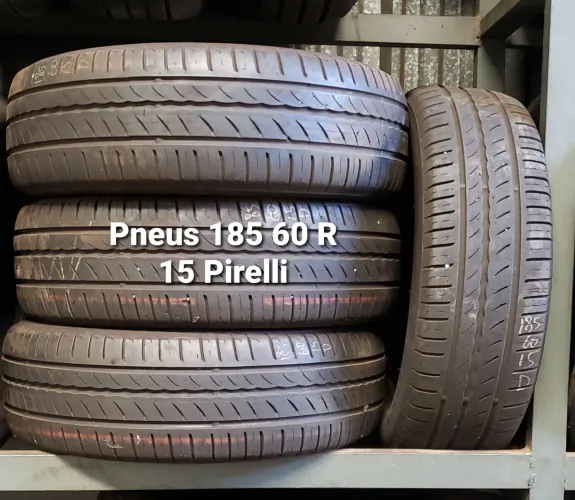 Pneus 185 60 R 15 Pirelli Semi-Novos 