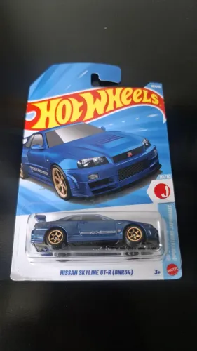 HOTWHEELS- NISSAN SKYLINE GT-R(BNR34)