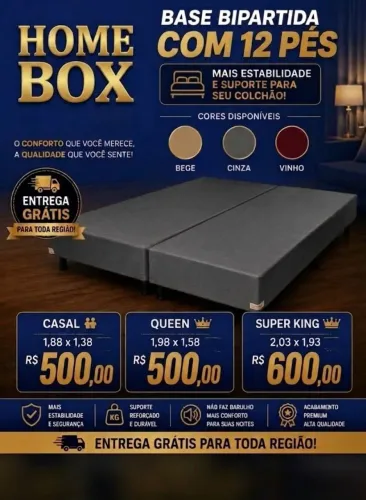 Promoção! Base King Bipartida!!