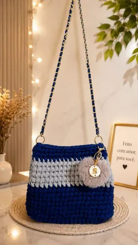 Bolsas de crochê