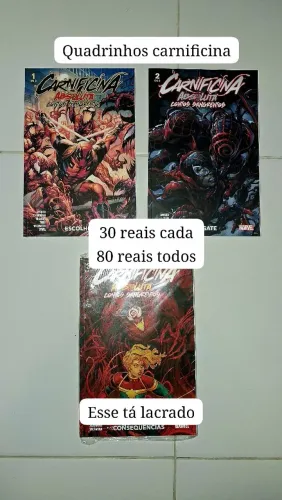 Quadrinhos carnificina