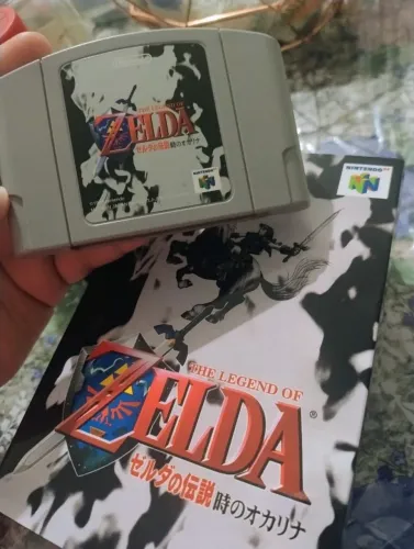 Zelda Nintendo 64 versão Japonês Ocarina