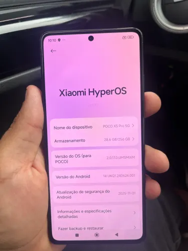 Poco X5 Pro 5G memória 256GB (Impecável / Estado de Novo)
