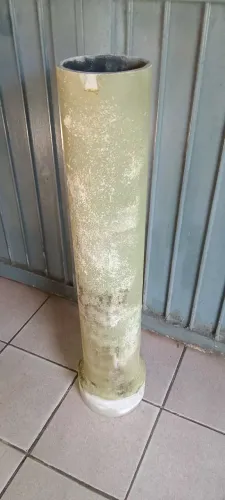Tubo Chaminé cerâmica 1 metro Retirar Campo Bom 