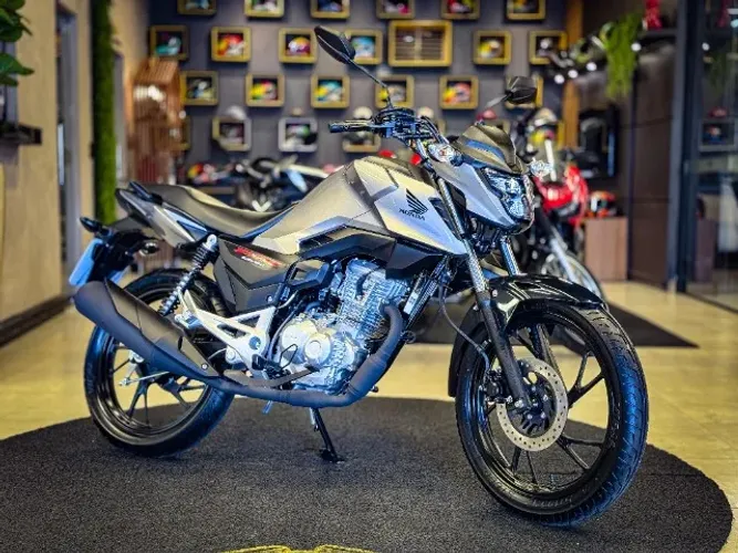 HONDA CG 160 FAN PRATA 2026