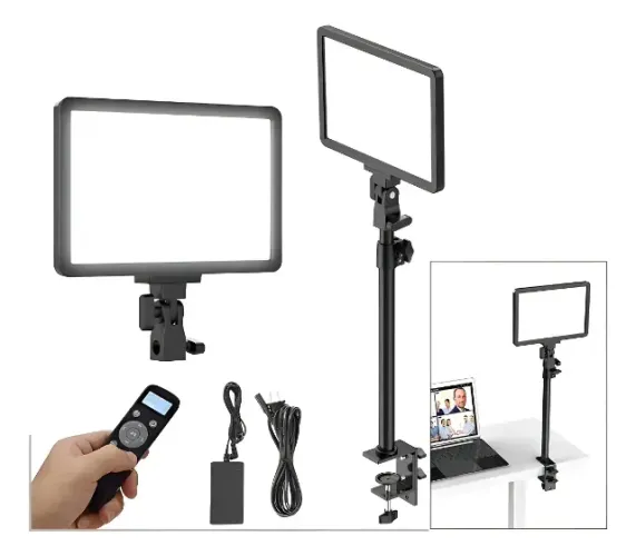 Iluminador LED Sokani P25 25W Painel Luz Ajustável 2800K-8000K Streaming Vídeos