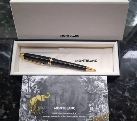 Caneta Montblanc Meisterstück Around the World in 80 Days - Special Edition | Nova