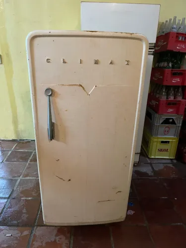 Geladeira Climax anos 40 antiga Funcionando retro vintage