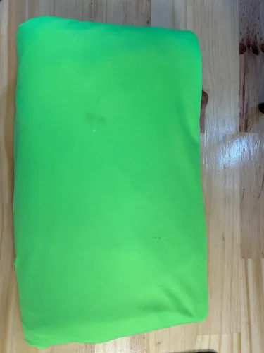 Tela verde ou tecido chroma key