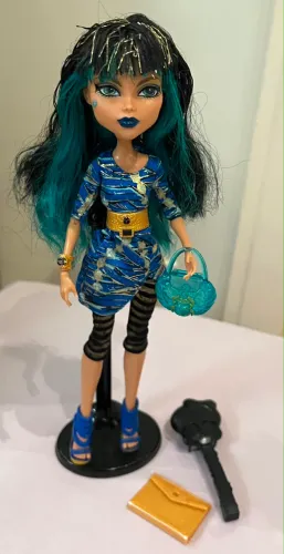Boneca Monster High Cleo De Nile Picture Day G1