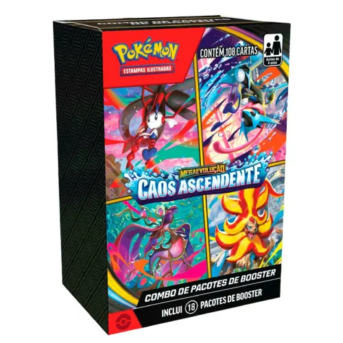 Booster caos ascendente Pokémon c 18 packs