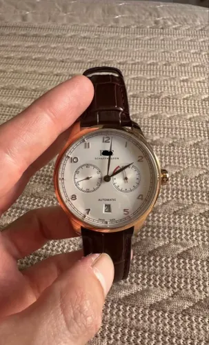 Relógio automático I W C primeira linha