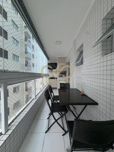 Apartamento Frente Mar - Guilhermina - Praia Grande