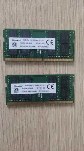 Memória ram 32gb DDR4 Kingston