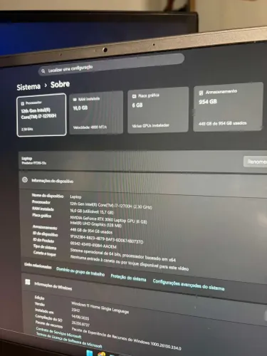 Notebook gamer