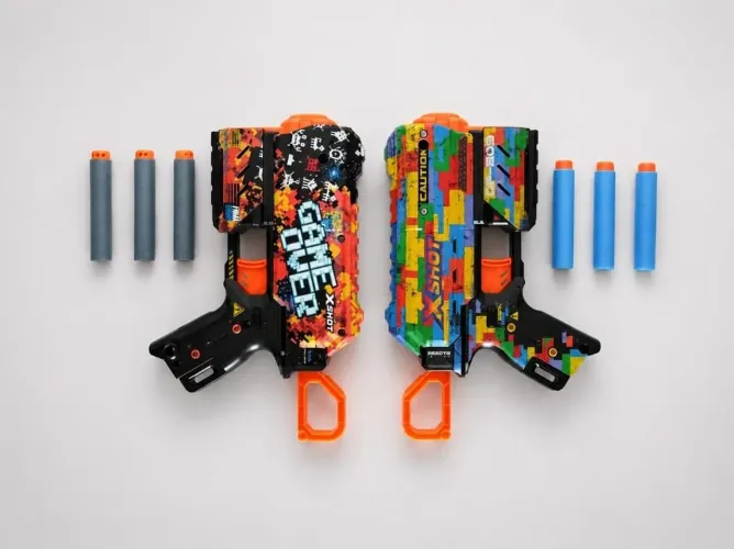 Lançador de dardos Nerf X-Shot Skins Flux