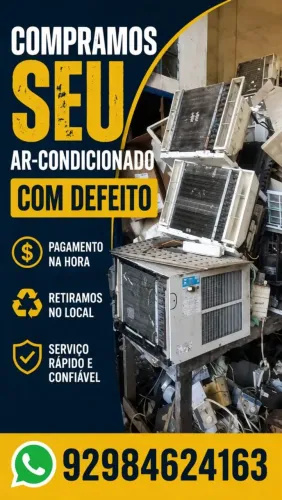 Ar-condicionado compro 