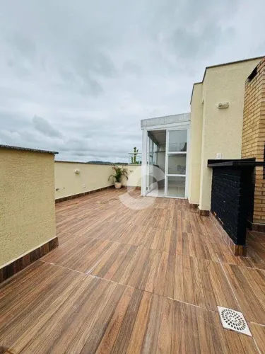 Cobertura à venda, 67 m² por R$ 470.000,00 - Maria Paula - São Gonçalo/RJ