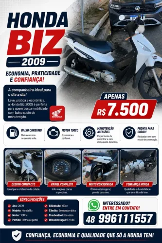 Moto biz barbada