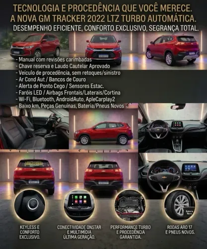 Chevrolet Tracker LTZ 1.0 Turbo 12V Flex AUT 2022
