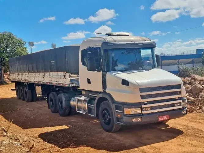 SCANIA T124 420 - LEIA O ANÚNCIO 