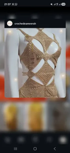 Crochê (roupas, sapatinhos e amigurumi) - me sigam no @crochedeameerah