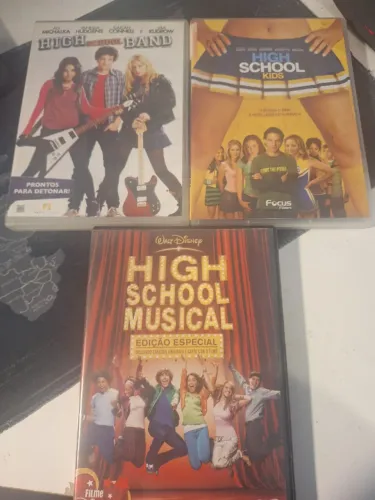 HIGH SCHOOL KIDS 1,2,3  - ORIGINAIS - R&C DVDS