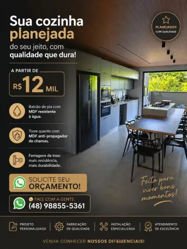Cozinha planejada 