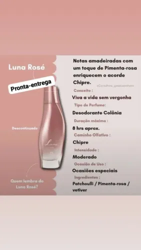 Perfume Luna Rosé 