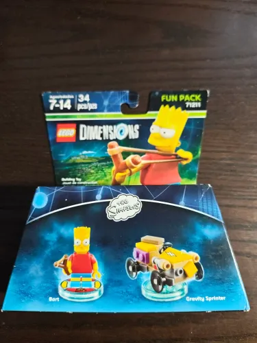 Lego Dimensions Bart e Gravity Sprinter - Novo e Lacrado