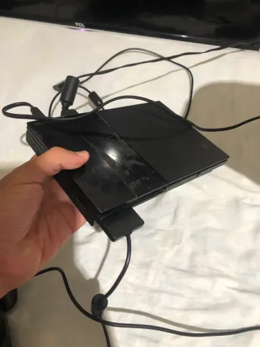 PS2 SLIM C/2 CONTROLES